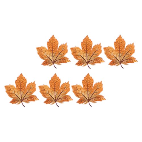 HEALLILY 6 x Aufnäher mit Ahornblättern, Applikation, Nähen, Abzeichen, Stoff, Erntedankfest, Herbstblätter, Kleidung, Dekoration für Jeans, Hut, Kleidung, Dekoration, Kleid HEALLILY 6 x Aufnäher mit Ahornblättern, Applikation, Nähen, Abzeichen, Stoff, Erntedankfest, Herbstblätter, Kleidung, Dekoration für Jeans, Hut, Kleidung, Dekoration, Kleid von HEALLILY