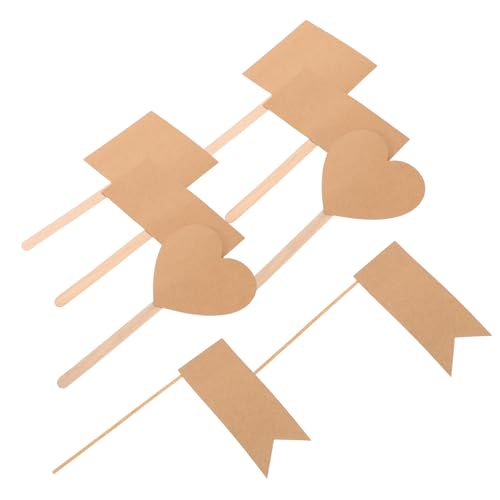 HEALLILY 60 Stück Kraftpapier-Kucheneinsätze mit Herz, quadratisch, rechteckig, Flaggenformen, blanko, beschreibbare Lebensmitteletiketten für Geburtstagskuchen und Buffet, Party-Dekorationen HEALLILY 60 Stück Kraftpapier-Kucheneinsätze mit Herz, quadratisch, rechteckig, Flaggenformen, blanko, beschreibbare Lebensmitteletiketten für Geburtstagskuchen und Buffet, Party-Dekorationen von HEALLILY