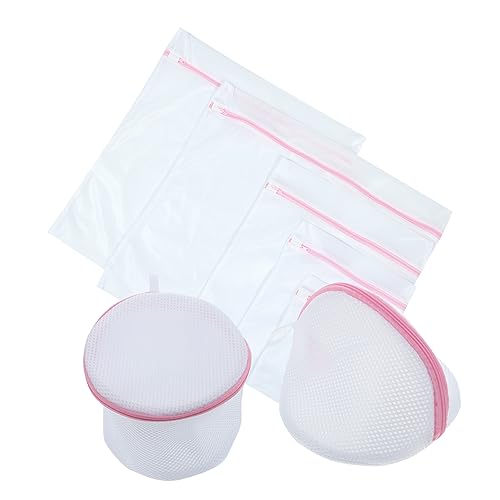 HEALLILY 7Stücke Teiliges Wiederverwendbare Wäschebeutel aus Netzstoff mit Reißverschluss Langlebig für Empfindliche Wäsche Unterwäsche Babybekleidung Verfilzen HEALLILY 7Stücke Teiliges Wiederverwendbare Wäschebeutel aus Netzstoff mit Reißverschluss Langlebig für Empfindliche Wäsche Unterwäsche Babybekleidung Verfilzen von HEALLILY