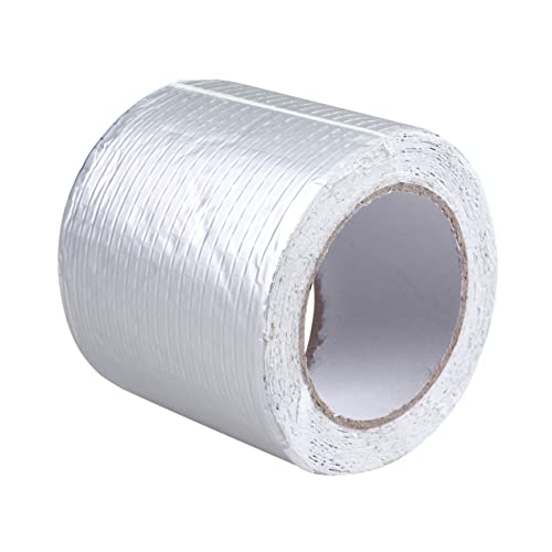 HEALLILY Dachreparaturband Bitumen Goon Band Wasserdichtes Band Kühlmittelband Wasserdichtes Versiegelungsband Butylband Dichtungsband Set Klebeband Dachversiegelung Aluminiumfolienband von HEALLILY