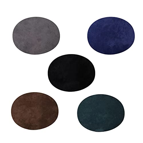 HEALLILY Flicken zum Aufbügeln, 25 Stück, oval, Wildleder, Reparaturflicken für Ellenbogen, Knie, Stoffapplikationen, Aufkleber für Pullover, Hemden, Jacken, Hosen, Wildlederstoff, Bild 1, m HEALLILY Flicken zum Aufbügeln, 25 Stück, oval, Wildleder, Reparaturflicken für Ellenbogen, Knie, Stoffapplikationen, Aufkleber für Pullover, Hemden, Jacken, Hosen, Wildlederstoff, Bild 1, m von HEALLILY