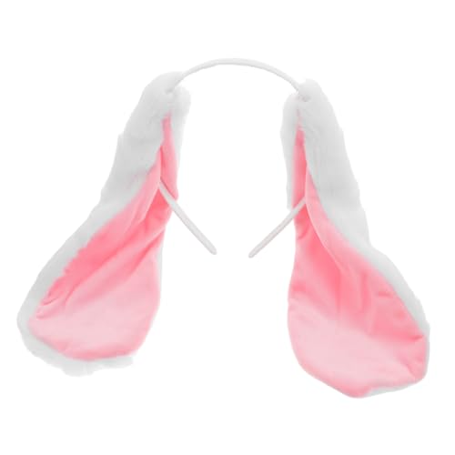 HEALLILY Hasen Stirnband Stirnbänder Hasen Kostüm Zubehör Hasenohren Kaninchen Stirnband Hasen Kostüm Set Ostern Plüsch Hasen Kostüm Ohren Ausgestopftes Kaninchen Cosplay Zubehör von HEALLILY