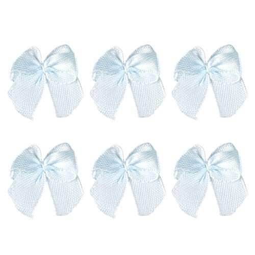 HEALLILY Kleine Schleifen, 100 Stück, Mini-Schleifen, Satin, Nähen, Scrapbooking, Hochzeit, Basteln, Haar-Accessoires, DIY-Handwerk, Applikationen, himmelblau HEALLILY Kleine Schleifen, 100 Stück, Mini-Schleifen, Satin, Nähen, Scrapbooking, Hochzeit, Basteln, Haar-Accessoires, DIY-Handwerk, Applikationen, himmelblau von HEALLILY