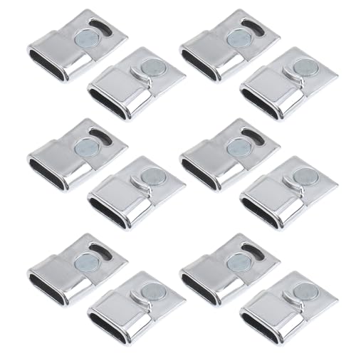HEALLILY Magnetverschlüsse Für Lederschmuck in magnetverschlüssen magnetische endkappen schmuck schnurverschluss anschlüsse für DIY Armband Machen zubehör 20 stücke Schmuck Magnetverschlüsse HEALLILY Magnetverschlüsse Für Lederschmuck in magnetverschlüssen magnetische endkappen schmuck schnurverschluss anschlüsse für DIY Armband Machen zubehör 20 stücke Schmuck Magnetverschlüsse von HEALLILY