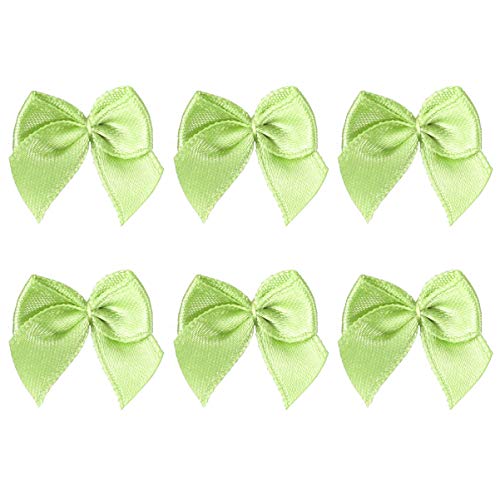 HEALLILY Mini-Schleifen, Satin, zum Nähen, für Scrapbooking, Hochzeit, Bastelarbeiten, Haar-Accessoires, Basteln, Applikationen, Grün, 100 Stück HEALLILY Mini-Schleifen, Satin, zum Nähen, für Scrapbooking, Hochzeit, Bastelarbeiten, Haar-Accessoires, Basteln, Applikationen, Grün, 100 Stück von HEALLILY