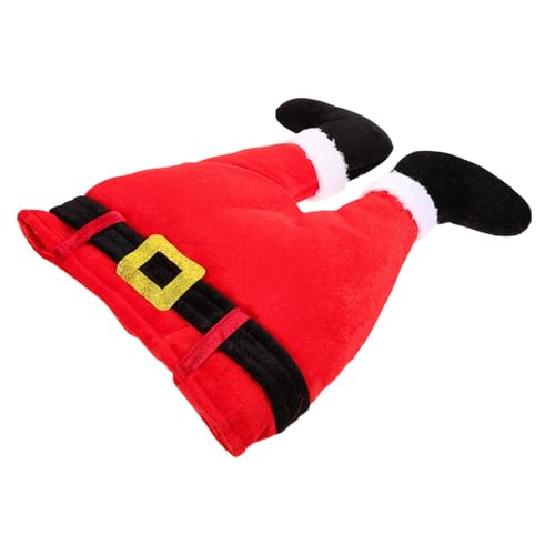 HEALLILY Weihnachtsmann Hut für Erwachsene Lustige Santa Mütze für Cosplay Weihnachtsfeiern Dekoration für Weihnachtsbaum Bequem und Leicht für Männer und Frauen von HEALLILY