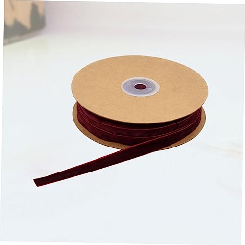 HEALSOPTHY 1 Rolle Beflockungsband Wickeln Stoff Bänder Für Handwerk Nähen Schleifen Zum Verpacken Samtband Rot Bänder Zum Verpacken Gegenwärtig Band Zum Verpacken Dünn HEALSOPTHY 1 Rolle Beflockungsband Wickeln Stoff Bänder Für Handwerk Nähen Schleifen Zum Verpacken Samtband Rot Bänder Zum Verpacken Gegenwärtig Band Zum Verpacken Dünn von HEALSOPTHY