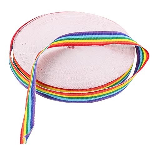 HEALSOPTHY 1 Rolle Bunte Regenbogen Yards Strapazierfähiges Dekorationsband für DIY Bastelarbeiten Hochzeiten Geburtstagsdekorationen und Mehr HEALSOPTHY 1 Rolle Bunte Regenbogen Yards Strapazierfähiges Dekorationsband für DIY Bastelarbeiten Hochzeiten Geburtstagsdekorationen und Mehr von HEALSOPTHY