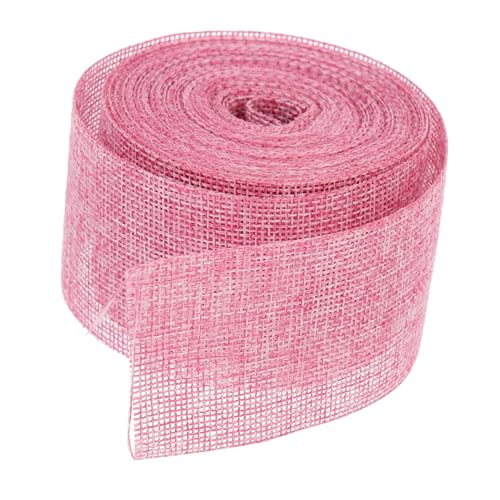 HEALSOPTHY 1 Rolle Gurtbandimitat aus Leinen dekorativ mehrfarbig Schleife Streifen blaues Band seidenband ribbon Hochzeitsdekorationrolle DIY-Bänder basteln Festival-Partyband betäuben Rosa HEALSOPTHY 1 Rolle Gurtbandimitat aus Leinen dekorativ mehrfarbig Schleife Streifen blaues Band seidenband ribbon Hochzeitsdekorationrolle DIY-Bänder basteln Festival-Partyband betäuben Rosa von HEALSOPTHY