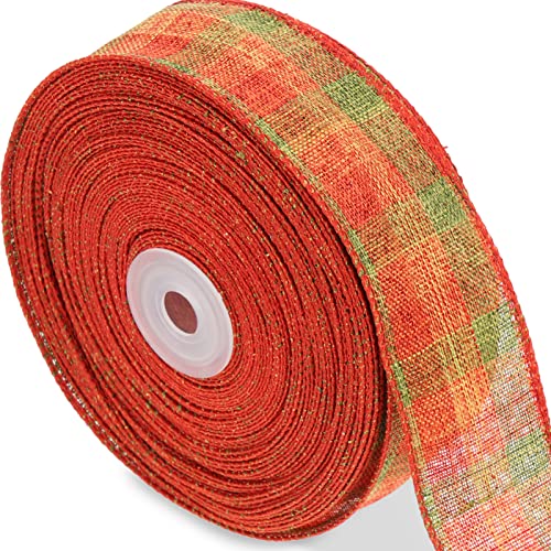 HEALSOPTHY 1 Rolle Yards Diy Geschenkband mit Eisenrand Hochwertiges Waschbares und Strapazierfähiges Geschenkverpackungsband für Bastelprojekte und Hochzeitsdekoration HEALSOPTHY 1 Rolle Yards Diy Geschenkband mit Eisenrand Hochwertiges Waschbares und Strapazierfähiges Geschenkverpackungsband für Bastelprojekte und Hochzeitsdekoration von HEALSOPTHY