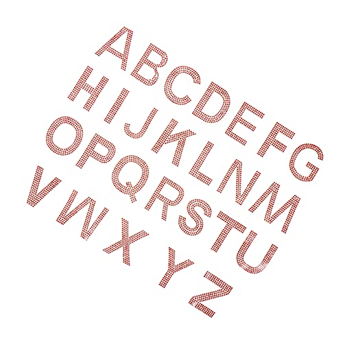 HEALSOPTHY 1 Satz Alphabet Strass Aufnäher Selbstklebende Applikationen für Kleidung und Taschen Diy Glitzer Patches zum Aufbügeln Einzigartige Dekoration für Mode und Handwerk HEALSOPTHY 1 Satz Alphabet Strass Aufnäher Selbstklebende Applikationen für Kleidung und Taschen Diy Glitzer Patches zum Aufbügeln Einzigartige Dekoration für Mode und Handwerk von HEALSOPTHY