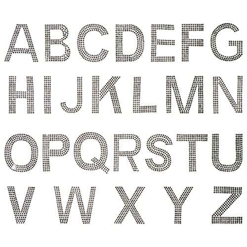 HEALSOPTHY 1 Satz Alphabetische Strass Patches zum Aufbügeln Diy Aufnäher für Kleidung Taschen Selbstklebend Einfach Anzubringen für Bastelprojekte HEALSOPTHY 1 Satz Alphabetische Strass Patches zum Aufbügeln Diy Aufnäher für Kleidung Taschen Selbstklebend Einfach Anzubringen für Bastelprojekte von HEALSOPTHY