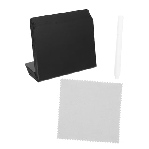 HEALSOPTHY 1 Satz Förmiges Kleines Tafelschild Teilig für Catering Preisschilder und Tischkarten Wiederbeschreibbare Tafel für Buffets Cafés Bäckereien und Einzelhandel HEALSOPTHY 1 Satz Förmiges Kleines Tafelschild Teilig für Catering Preisschilder und Tischkarten Wiederbeschreibbare Tafel für Buffets Cafés Bäckereien und Einzelhandel von HEALSOPTHY