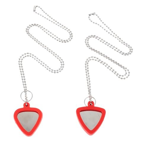 HEALSOPTHY 1 Satz Gitarren-Pick-Halskette Gitarrenpicks Halter Gitarrenplektren aus Silikon Gitarrenpicks Design halter für gitarrenpickel Plektrumhalter für Gitarren Metall rot HEALSOPTHY 1 Satz Gitarren-Pick-Halskette Gitarrenpicks Halter Gitarrenplektren aus Silikon Gitarrenpicks Design halter für gitarrenpickel Plektrumhalter für Gitarren Metall rot von HEALSOPTHY