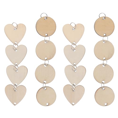 HEALSOPTHY 1 Satz Holzscheiben Diy Holzschnitt Bastelset für Dekorationen für Hochzeiten Fotowände und Handwerksprojekte Natürlichem Holz zum Bemalen und Gestalten HEALSOPTHY 1 Satz Holzscheiben Diy Holzschnitt Bastelset für Dekorationen für Hochzeiten Fotowände und Handwerksprojekte Natürlichem Holz zum Bemalen und Gestalten von HEALSOPTHY