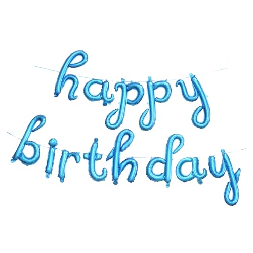 HEALSOPTHY 1 Satz Satz Geburtstagsballon-Set Party Geburtstag Luftballons Geburtstagsdekorationen happy birthday folienballon geburtstagsballon happy birthday Aluminiumfolie Blau HEALSOPTHY 1 Satz Satz Geburtstagsballon-Set Party Geburtstag Luftballons Geburtstagsdekorationen happy birthday folienballon geburtstagsballon happy birthday Aluminiumfolie Blau von HEALSOPTHY