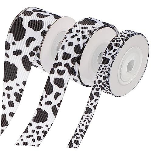 HEALSOPTHY 1 Satz Wärmeübertragungsband Thematisiert Dekorationen Party Drucken Kühe Kuh Geschenkband Geschenkversorgung Multifunktionskabelband Stoffband Polyester von HEALSOPTHY
