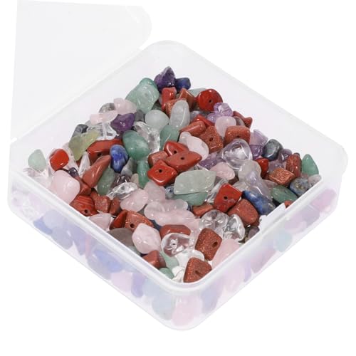 HEALSOPTHY 1 Schachtel DIY Naturstein Perlen Unregelmäßige Steinperlen für Schmuckherstellung Armband Ohrringe Halskette Basteln Zubehör Farbige Lose Steine für Kreative Handarbeiten HEALSOPTHY 1 Schachtel DIY Naturstein Perlen Unregelmäßige Steinperlen für Schmuckherstellung Armband Ohrringe Halskette Basteln Zubehör Farbige Lose Steine für Kreative Handarbeiten von HEALSOPTHY