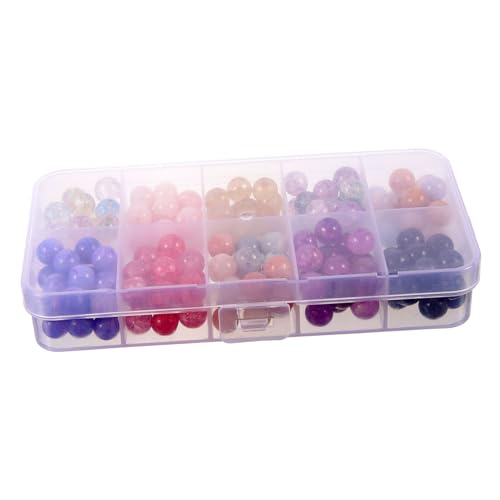 HEALSOPTHY 1 Schachtel Natürliche Bunte Glasperlen Lose Perlen für DIY Schmuckherstellung Armbänder Halsketten Ohrringe Bastelperlen mit Glatter Oberfläche und Hoher Verschleißfestigkeit HEALSOPTHY 1 Schachtel Natürliche Bunte Glasperlen Lose Perlen für DIY Schmuckherstellung Armbänder Halsketten Ohrringe Bastelperlen mit Glatter Oberfläche und Hoher Verschleißfestigkeit von HEALSOPTHY