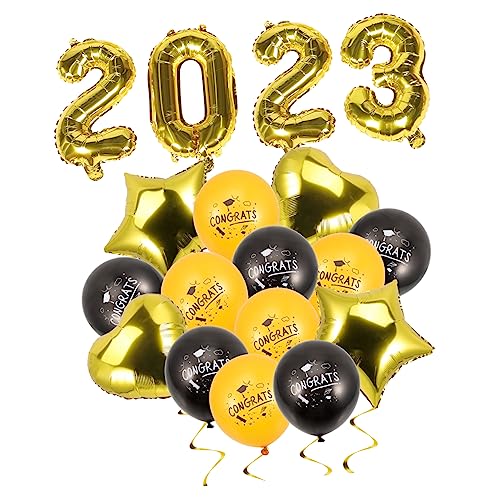 HEALSOPTHY 1 Set Abschlussballon Heliumballons Abschluss Klassenzimmer Ornamente Gold Abschlussparty Zubehör Gänseblümchen Luftballons Schwarze Dekorationen Für Partys Aluminiumfolie HEALSOPTHY 1 Set Abschlussballon Heliumballons Abschluss Klassenzimmer Ornamente Gold Abschlussparty Zubehör Gänseblümchen Luftballons Schwarze Dekorationen Für Partys Aluminiumfolie von HEALSOPTHY