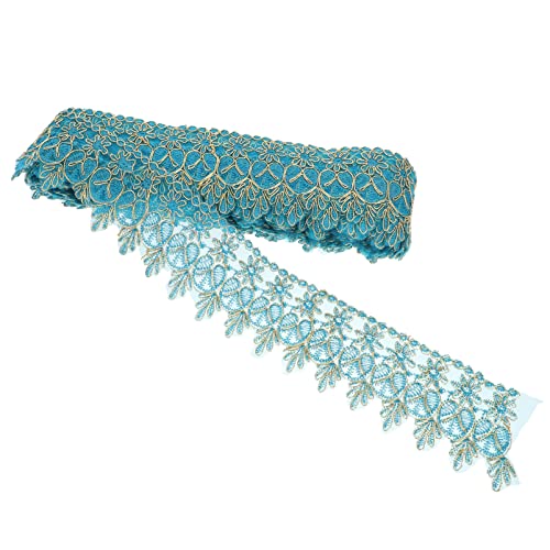 HEALSOPTHY 1 Stück Embroidery Mesh Lace Vorhangbordüre Spitzenkante für Hochzeitskleider Diy Bastelprojekte Yards Vielseitig Einsetzbar für Kleidung Vorhänge Tischdecken Accessoires HEALSOPTHY 1 Stück Embroidery Mesh Lace Vorhangbordüre Spitzenkante für Hochzeitskleider Diy Bastelprojekte Yards Vielseitig Einsetzbar für Kleidung Vorhänge Tischdecken Accessoires von HEALSOPTHY
