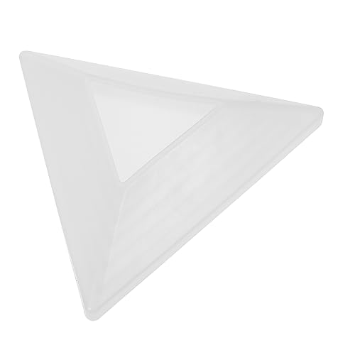 HEALSOPTHY 1 Stück Epoxidform Herstellung Backen am Stiel Plätzchen Silikonform zeichendreieck jewelry tray tischdeko esstisch mold Gießform für Ablageschalen DIY - Kieselgel Weiß HEALSOPTHY 1 Stück Epoxidform Herstellung Backen am Stiel Plätzchen Silikonform zeichendreieck jewelry tray tischdeko esstisch mold Gießform für Ablageschalen DIY - Kieselgel Weiß von HEALSOPTHY