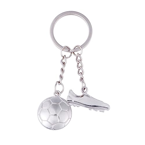 HEALSOPTHY 1 Stück Fußball Schlüsselanhänger Fußball-schlüsselanhänger Für Jungen Autotastenschlüsselkette Sport Schlüsselanhänger Fußball-partybevorzugung Fußballgeschenke Silver Legierung HEALSOPTHY 1 Stück Fußball Schlüsselanhänger Fußball-schlüsselanhänger Für Jungen Autotastenschlüsselkette Sport Schlüsselanhänger Fußball-partybevorzugung Fußballgeschenke Silver Legierung von HEALSOPTHY