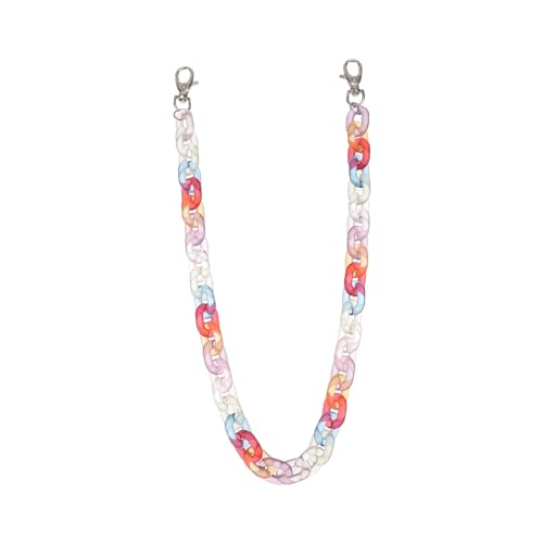 HEALSOPTHY 1 Stück Hosenkette Buntem Resin Einzigartige und Stylische Dekoration für Jeans Trendige Accessoire für Herren von HEALSOPTHY