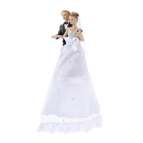 HEALSOPTHY 1 Stück Ornamente Aus Harz Hochzeitsdekor Hochzeitstorte Topper Paar Skulptur Kuchen Hochzeitstortenaufsatz Romantische Braut Bräutigam Hochzeitszeremonie Dekorationen Braut- Stoff HEALSOPTHY 1 Stück Ornamente Aus Harz Hochzeitsdekor Hochzeitstorte Topper Paar Skulptur Kuchen Hochzeitstortenaufsatz Romantische Braut Bräutigam Hochzeitszeremonie Dekorationen Braut- Stoff von HEALSOPTHY