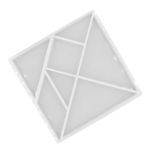 HEALSOPTHY 1 Stück Silikon Tangram Form für Epoxidharz DIY Puzzle Gießform für Kreative Bastelprojekte und Handgefertigte für Familie und von HEALSOPTHY