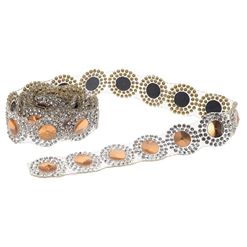HEALSOPTHY 1 Stück Strassband für DIY Handwerk Glitzerndes Ripsband für Bekleidungsherstellung Hochzeits und Partydekoration Einfach zu Schneiden und Vielseitig Einsetzbar HEALSOPTHY 1 Stück Strassband für DIY Handwerk Glitzerndes Ripsband für Bekleidungsherstellung Hochzeits und Partydekoration Einfach zu Schneiden und Vielseitig Einsetzbar von HEALSOPTHY