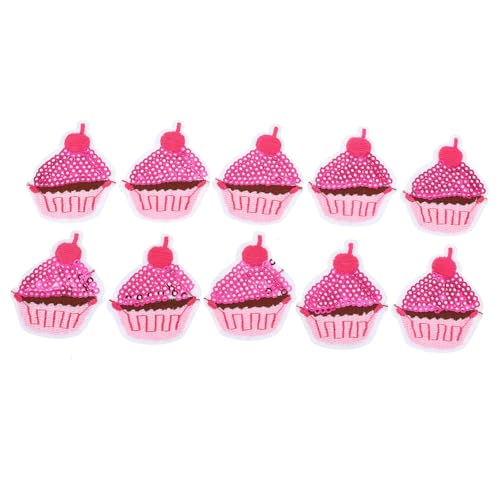 HEALSOPTHY 10 Stück Aufbügler Patches Eiscreme Kuchen Motiv mit Pailletten Bestickte Stoffflicken zum Aufnähen oder Aufbügeln Dekorative Applikationen für Kleidung Taschen Hüte Vielseitig HEALSOPTHY 10 Stück Aufbügler Patches Eiscreme Kuchen Motiv mit Pailletten Bestickte Stoffflicken zum Aufnähen oder Aufbügeln Dekorative Applikationen für Kleidung Taschen Hüte Vielseitig von HEALSOPTHY