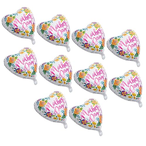 HEALSOPTHY 10 Stück Folienballons muttertag ballon muttertag luftballons Einzigartige Dekoration für Muttertag Partys Dekorationen Mütter Luftballons für Frauen Partyballons Aluminiumfolie HEALSOPTHY 10 Stück Folienballons muttertag ballon muttertag luftballons Einzigartige Dekoration für Muttertag Partys Dekorationen Mütter Luftballons für Frauen Partyballons Aluminiumfolie von HEALSOPTHY