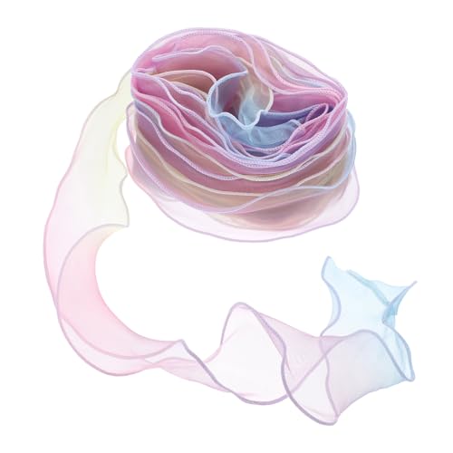 HEALSOPTHY 10 Stück Gradienten Organza Band Dekorationsband für Diy Haarschmuck Blumenverpackung und Bastelprojekte Hochwertiges Langlebiges Geschenkband für Feierlichkeiten und Projekte von HEALSOPTHY
