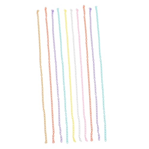 HEALSOPTHY 10 Stück Kunststoffkette Panzerkette Herstellung Von Kettenschmuck Kettenglieder Für Die Schmuckherstellung Diy -halskette Schmuckketten Zur Herstellung Von Schmuck Plastik HEALSOPTHY 10 Stück Kunststoffkette Panzerkette Herstellung Von Kettenschmuck Kettenglieder Für Die Schmuckherstellung Diy -halskette Schmuckketten Zur Herstellung Von Schmuck Plastik von HEALSOPTHY