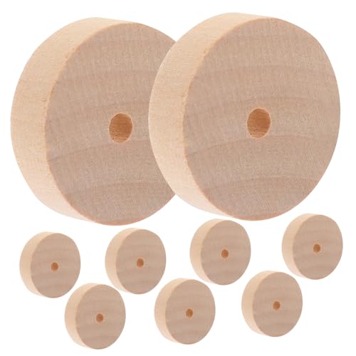 HEALSOPTHY 10 Stück Miniatur Holzräder Unbehandelte Holzräder für Bastelprojekte DIY Zubehör für Modellautos und Kreative Handwerksideen Durchmesser für Fördert Kreativität und Motorische HEALSOPTHY 10 Stück Miniatur Holzräder Unbehandelte Holzräder für Bastelprojekte DIY Zubehör für Modellautos und Kreative Handwerksideen Durchmesser für Fördert Kreativität und Motorische von HEALSOPTHY