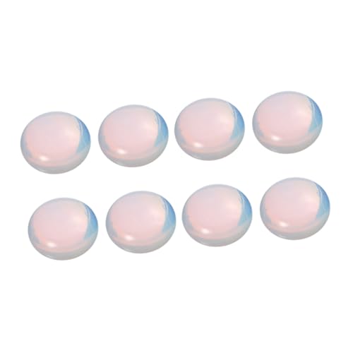 HEALSOPTHY 10 Stück Opal Schmuckanhänger DIY Bastelsteine Flach Langlebig Stilvoll für Halsketten Armbänder Frauen Mädchen Schmuckherstellung Perlen Zubehör von HEALSOPTHY
