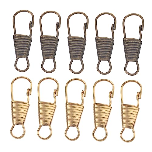 HEALSOPTHY 10 Stück Teiliges Abnehmbare Zipper Puller Antikbronze und Gold Langlebige Reißverschluss Reparaturköpfe für Koffer Kleidung Rucksäcke Einfache Montage Praktische DIY Nähzubehör HEALSOPTHY 10 Stück Teiliges Abnehmbare Zipper Puller Antikbronze und Gold Langlebige Reißverschluss Reparaturköpfe für Koffer Kleidung Rucksäcke Einfache Montage Praktische DIY Nähzubehör von HEALSOPTHY