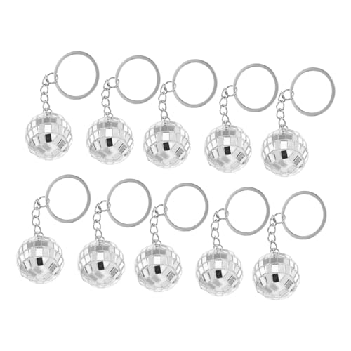 HEALSOPTHY 10 Stück Teiliges Disco Kugel Schlüsselanhänger Spiegel Oberfläche Bag Accessory Mehrzweck Dekoration für Party Deko Weihnachtsbaum Schmuck Kleine Anhänger HEALSOPTHY 10 Stück Teiliges Disco Kugel Schlüsselanhänger Spiegel Oberfläche Bag Accessory Mehrzweck Dekoration für Party Deko Weihnachtsbaum Schmuck Kleine Anhänger von HEALSOPTHY