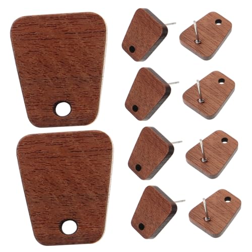 HEALSOPTHY 10 Stück Teiliges Geometrische Holz Ohrstecker DIY Zubehör Natürliche Ohrringrohlinge zum Basteln Leichter Ohrschmuck für Kreative Schmuckherstellung und Designs HEALSOPTHY 10 Stück Teiliges Geometrische Holz Ohrstecker DIY Zubehör Natürliche Ohrringrohlinge zum Basteln Leichter Ohrschmuck für Kreative Schmuckherstellung und Designs von HEALSOPTHY