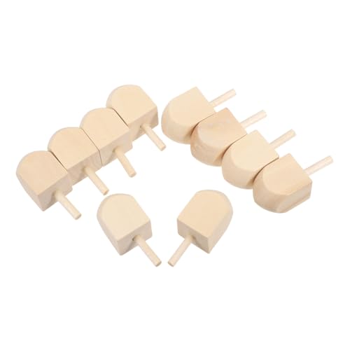HEALSOPTHY 10 Stück Teiliges Holz Dreidel Unbemalt Blanke Chanukka Dekoration aus Naturbelassenem Holz DIY Bastelset für Kreative Familien Pädagogisches für Erwachsene HEALSOPTHY 10 Stück Teiliges Holz Dreidel Unbemalt Blanke Chanukka Dekoration aus Naturbelassenem Holz DIY Bastelset für Kreative Familien Pädagogisches für Erwachsene von HEALSOPTHY
