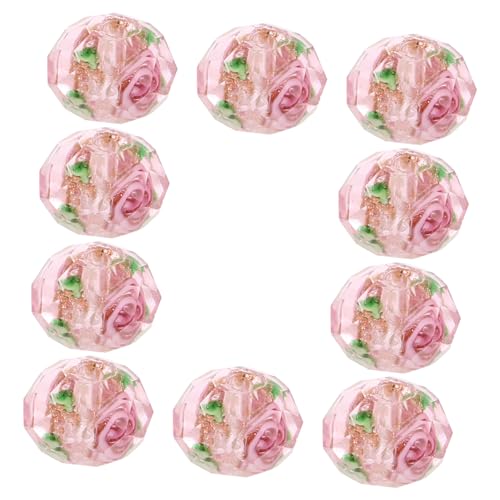 HEALSOPTHY 10 Stück Teiliges Runde Glasperlen Farbige Kleine Bastelperlen zum Auffädeln Lose Schmuckperlen für DIY Armband Halskette Bastelbedarf HEALSOPTHY 10 Stück Teiliges Runde Glasperlen Farbige Kleine Bastelperlen zum Auffädeln Lose Schmuckperlen für DIY Armband Halskette Bastelbedarf von HEALSOPTHY