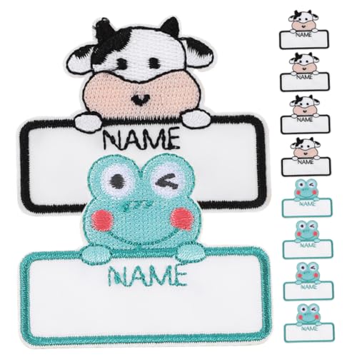 HEALSOPTHY 10 Stück Teiliges Selbstklebende Kleine Namensetiketten für Kleidung mit Niedlichen Tiermotiven Waschbeständig und Beschreibbar für Schule Kleidung und Accessoires HEALSOPTHY 10 Stück Teiliges Selbstklebende Kleine Namensetiketten für Kleidung mit Niedlichen Tiermotiven Waschbeständig und Beschreibbar für Schule Kleidung und Accessoires von HEALSOPTHY