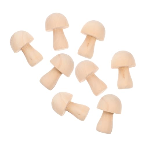 HEALSOPTHY 10 Stück Teiliges Set DIY Graffiti Pilzmodelle für Unvollendete Holzdeko zum Malen und Gestalten für Heimdekoration und Feste HEALSOPTHY 10 Stück Teiliges Set DIY Graffiti Pilzmodelle für Unvollendete Holzdeko zum Malen und Gestalten für Heimdekoration und Feste von HEALSOPTHY