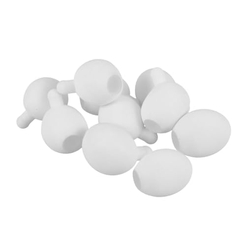 HEALSOPTHY 10 Stück Teiliges Squeeze Toy Innenkugeln aus Langlebigem Silikon Elastische Blasen Einsätze für DIY Drückspielzeug Geeignet als Zubehör für Puppenblasen und Stressabbau von HEALSOPTHY