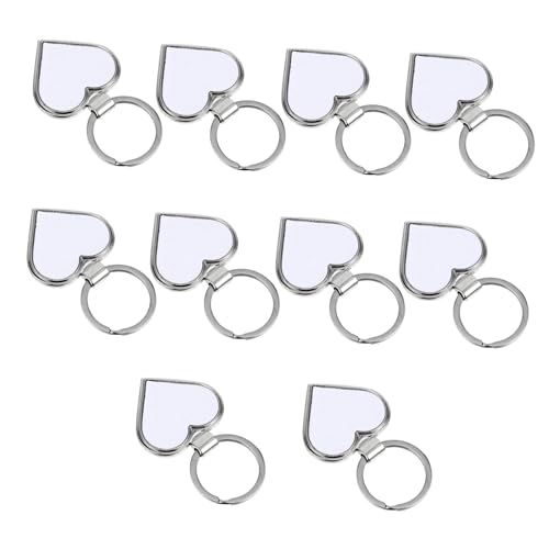 HEALSOPTHY 10 Stück Teiliges Sublimation Schlüsselanhänger Herzform aus Metall Hitzebeständig Rostfrei Leicht Blanko Schlüsselringe für DIY Geschenke Personalisierte Anhänger für Familie und HEALSOPTHY 10 Stück Teiliges Sublimation Schlüsselanhänger Herzform aus Metall Hitzebeständig Rostfrei Leicht Blanko Schlüsselringe für DIY Geschenke Personalisierte Anhänger für Familie und von HEALSOPTHY