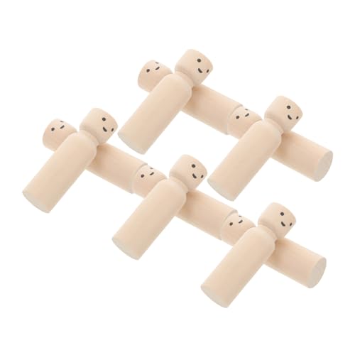 HEALSOPTHY 10 Stück Teiliges Unbemalte Holzpuppen Naturfarbene DIY holzfiguren mit Glatter Oberfläche Handbemalbare Engel Marionetten für Kreative Bastelprojekte und Wohnkultur HEALSOPTHY 10 Stück Teiliges Unbemalte Holzpuppen Naturfarbene DIY holzfiguren mit Glatter Oberfläche Handbemalbare Engel Marionetten für Kreative Bastelprojekte und Wohnkultur von HEALSOPTHY
