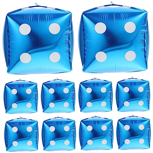 HEALSOPTHY 10 Stück Würfel Ballon Würfelballons Würfel-Party-Dekorationen Ö rote luftballons Ballongas -Themenballons Würfel Würfel Partyballons mit -Themen Blue HEALSOPTHY 10 Stück Würfel Ballon Würfelballons Würfel-Party-Dekorationen Ö rote luftballons Ballongas -Themenballons Würfel Würfel Partyballons mit -Themen Blue von HEALSOPTHY