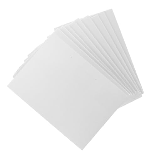 HEALSOPTHY 10-teiliges Bettlaken-set Zeichenbrett Für Schäume Selber Machen Druckplatten Diy Zubehör Bastelbedarf Diy-versorgung Bastelzubehör Bastelschäume Weiß Schaum von HEALSOPTHY
