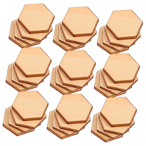 HEALSOPTHY 100 Stück Buchenholz Sechseckige Holzplättchen Basteln Dekorationen DIY Handwerk Ornamente für Hochzeit Geburtstag Weihnachten HEALSOPTHY 100 Stück Buchenholz Sechseckige Holzplättchen Basteln Dekorationen DIY Handwerk Ornamente für Hochzeit Geburtstag Weihnachten von HEALSOPTHY